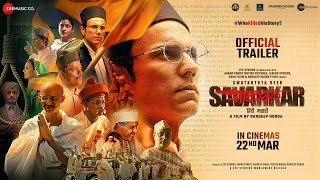 Swatantrya Veer Savarkar  Official Trailer  22nd March  Randeep Hooda Ankita Lokhande Amit Sial [upl. by Jasmina]