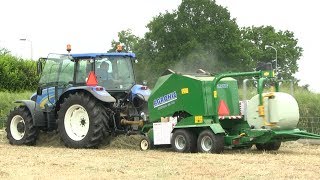 Graspersen met AGRONIC Midi Vario 85100LoonbSchanssema Marsum [upl. by Templas242]