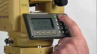 Total Station Setupmp4 [upl. by Asylla]