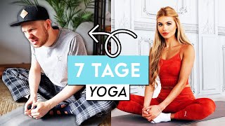 Ich habe versucht 7 Tage Yoga zu machen [upl. by Damahom]