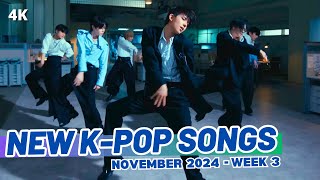 NEW KPOP SONGS  NOVEMBER 2024 WEEK 3 [upl. by Alios]