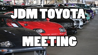 JDM TOYOTA FAMILY MEETING  VKSpot [upl. by Annuahsal]