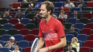 Angry Daniil Medvedev explains why he went crazy during outburst at Shanghai Masters [upl. by Enayd]