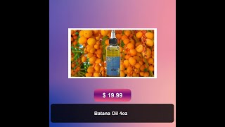 Batana Oil 4oz [upl. by Eissert305]