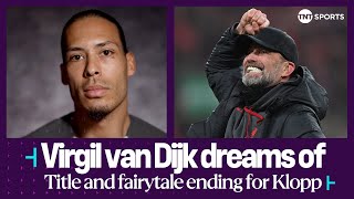 EXCLUSIVE Liverpool captain Virgil van Dijk reflects on rollercoaster season and title charge 🔴🏆 [upl. by Deehahs254]