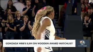 Gonzaga WBBs Ejim on Wooden Award watchlist [upl. by Azar]