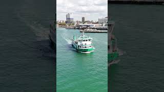 Gosport Ferry Crossing stunningdrone gosport pompey ferry harbour travel ticket fun love [upl. by Atterual]