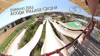 Acqua Village Cecina Surfing Hill 360° VR POV Onride [upl. by Toland]