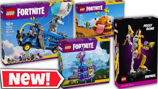 ALL FORTNITE LEGO SETS LEAKED [upl. by Ahsin]