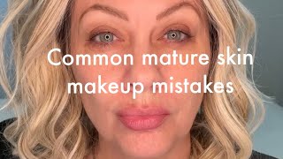 Common mature skin makeup mistakes [upl. by Islaen]