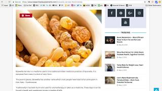 Boswellia Serrata  aka Frankincense  Has Potent AntiCancer Properties [upl. by Maurili]