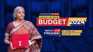 Union Finance Minister Nirmala Sitharaman Presents Interim Budget 2024 [upl. by Ueihttam]