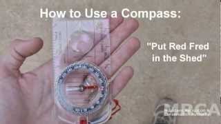 Compass 101  How to Use a Baseplate Compass [upl. by Eked526]