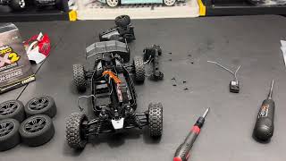 Arrma Typhon Grom brushless build PowerHoby upgrades arrmagrom gromspeedrun brushlessgrom [upl. by Jermaine]