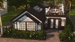 building an LA inspired restaurant for my new legacy challenge  the sims 4 [upl. by Moia944]