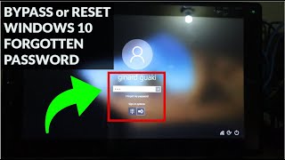 How to Bypass Windows 1011 Forgotten Microsoft Account amp Reset Forgotten Local User Account [upl. by Treblihp]