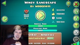 WINDY31 ПРОШЁЛ WINDY LANDSCAPE  Geometry Dash Windy31 Монтаж [upl. by Kristi567]