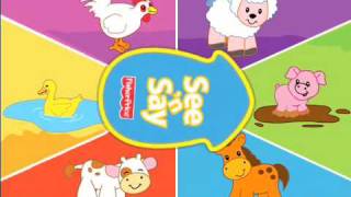 See n Say FisherPrice iPhone App For Kids  Classic Toy Now On iPod iTouch [upl. by Leanor322]