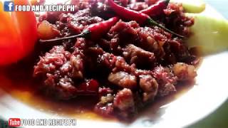 How to make GINISANG BAGOONG ALAMANG sauted shrimp paste  Food and Recipe PH [upl. by Schweiker]