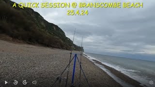 A QUICK SESSION BRANSCOMBE BEACH [upl. by Cristie]