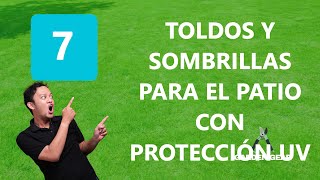 Top 7 Toldos Y Sombrillas Para El Patio Con Protección Uv [upl. by Czarra]