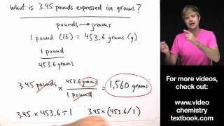 Converting Units with Conversion Factors [upl. by Nivle117]