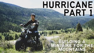 Building The TrailMaster Hurricane 200X Minibike For Trail Riding  Part 1 [upl. by Lehmann]