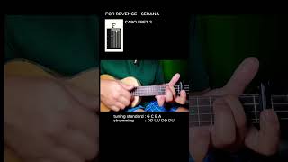 Serana  For Revenge chordgampangukulele ukulele tutorialukulele [upl. by Trilbee]