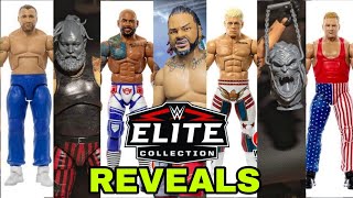 WWE ELITE 111 NEW FIGURE REVEALS  MORE [upl. by Rehportsirhc]