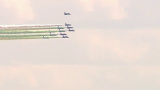 Italian Air Force flies over the DC area  NBC4 Washington [upl. by Kayla]