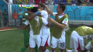 World Cup 2014 Group D Italy vs Costa Rica 2014 All GoalsWłochy  Kostaryka [upl. by Orsola844]