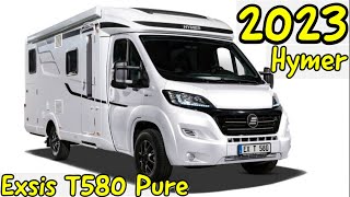 100k Hymer motorhome Exsis T580 Pure edition [upl. by Moazami429]