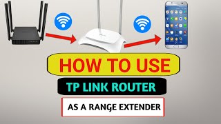 How To Setup Tp Link Router As WIFI Extender [upl. by Rifkin330]