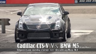 Cadillac CTS V Vs BMW M5 [upl. by Carlson]