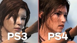 Tomb Raider Definitive Edition  PS4PS3 Comparison and Analysis [upl. by Ettegdirb]