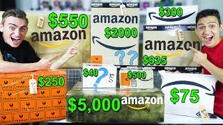 CHEAP VS EXPENSIVE AMAZON MYSTERY BOXES UNBOXING IPHONES AND IPADS HUGE BOX OPENING  GIVEAWAY [upl. by Donni]