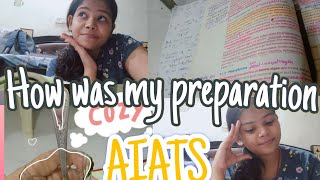 AIATS preparation📚  First AITS for neet 2025🎯study testpreparation neet dailyvlog youtube [upl. by Nnaarual]