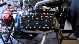 59AB Flathead V8 w full race Isky 88 cam dual 94s [upl. by Granlund231]