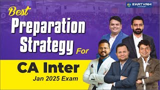 Best preparation Strategy For CA Inter Students For Jan 2025 Exam  CA Rishabh jain [upl. by Bobbette]