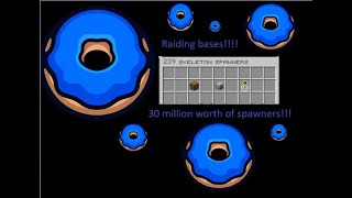 DonutSmpnet Big base Raid [upl. by Fredette]