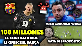 🤷🏻‍♂️NADIE HABLA DE ESTO en el GOL al BARÇA  BARÇA LE OFRECE 100 KILOS a HAALAND 😱  XAVI RDP [upl. by Higgs]