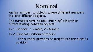 practical research 2 variables Scales of Measurement Nominal Ordinal Interval Ratio Part 1 [upl. by Arihs]