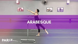 Aula de Dança  Ballet Clássico  Como fazer e melhorar meu arabesque [upl. by Adnilak903]