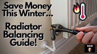 How to Balance Your Radiators  Save Money and Increase Heat [upl. by Ehrsam]