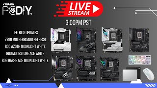 PCDIY Show 105  Refresh Z790 Motherboards ROG MAXIMUS ROG STRIX amp TUF GAMING [upl. by Mike420]