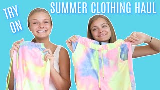 Summer Clothing Try On Haul 2020  Jacy and Kacy [upl. by Margarita]