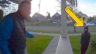 PORCH PIRATE GETS OWNED BY HOMEOWNER [upl. by Nilla]