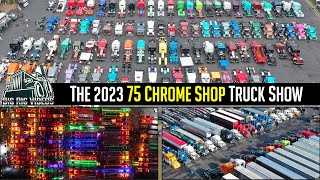 75 Chrome Shop Truck Show  2023 [upl. by Angelina83]