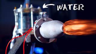 ROCKET that LITERALLY BURNS WATER as FUEL [upl. by Tewfik]