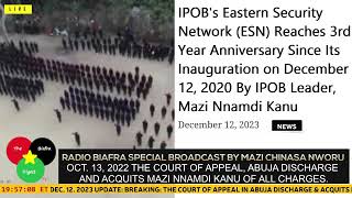 Radio Biafra Special Broadcast by a Member of The Directorate of State of IPOB Mazi Chinasa Nworu [upl. by Tenney]